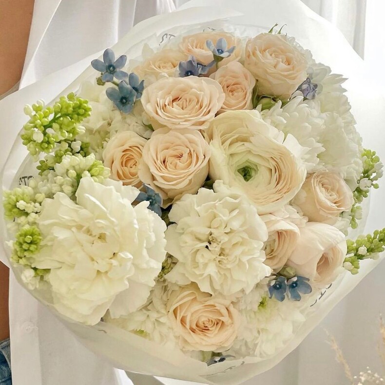 Букет цветов "Нежная Мари"